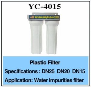 3/4" 1/2" DN25 DN20 Plastic Water Filter For Mist Water Nozzle
