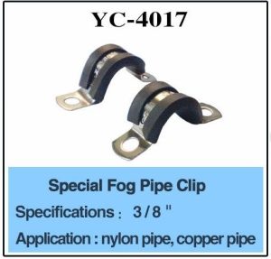 SS304 3/8" Stainless Steel Pipe Clips For Mist Water Nozzle