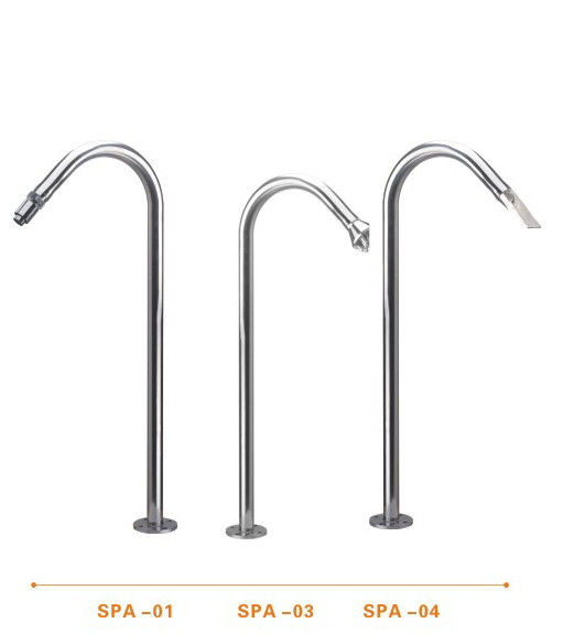 AAA ISO9001 SS304 Pond Waterfall Nozzle For Massage