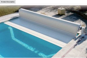 2020 Lastest Hot Sale Factory Price PC Automatic Swimming Pool Cover With A Roller