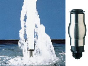 1" Stainless Steel Plastic Frothy Foam Water Fountain Jet Nozzle