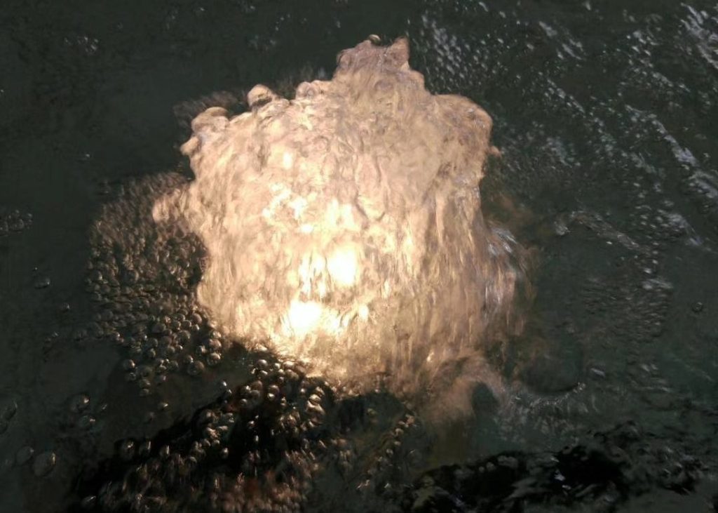 80 L/M 1 Inch Dancing Fountain Jet Nozzle With Lamp