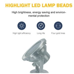 Garden 7000K 24V 6W IP68 Water Fountain Led Lights