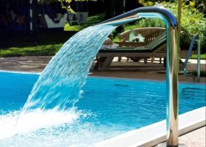 600mm Pool Fountain Accessories Stainless Steel Waterfall Jet