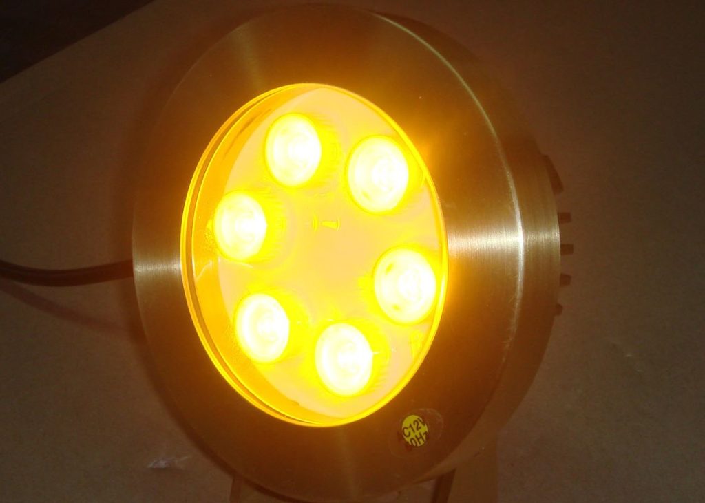 24V 9W Led Swimming Pool Waterproof Light 120 Degree Beam Angle