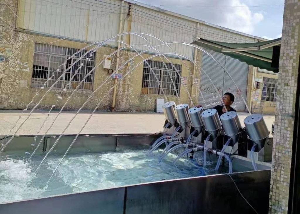 Indoor Stainless Steel 6003 Jumping Fountain Jet Nozzle