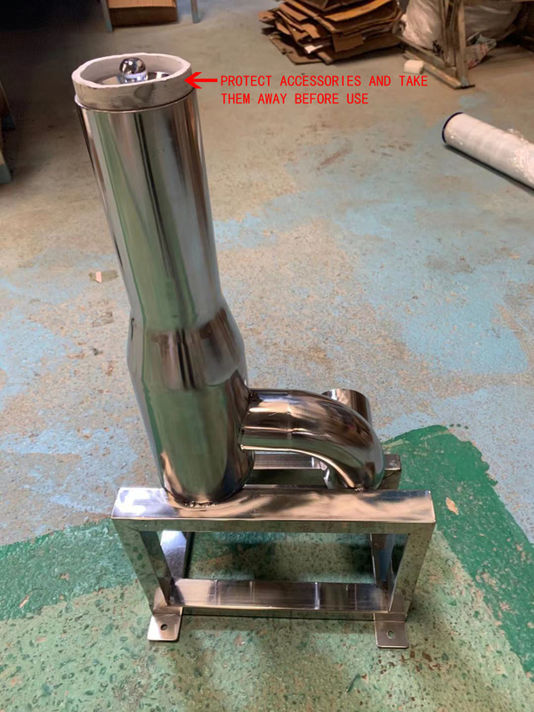 Stainless Steel 304 Fountain Nozzle Multi Changeable Fountain Jet