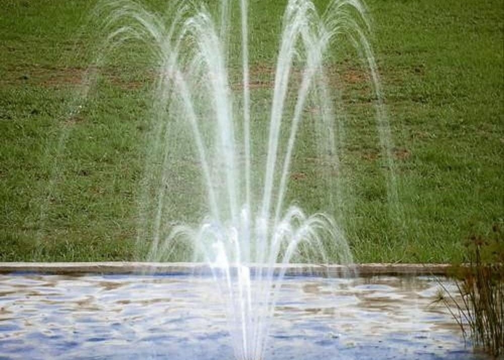 DN50 Pool Fountain Accessories Ajustable 3 Layers Flower Fountain Nozzle Jet