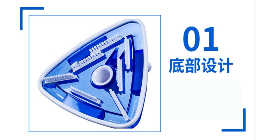 pool-cleaning-tools-flexible-pool-vacuum-cleaner-with-swivel-19-3-2 Pool Cleaning Tools Triangle Flexible Pool Vacuum Cleaner